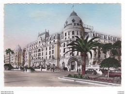 06 NICE N°16 23 L'Hôtel NEGRESCO Sur La Promenade Des Anglais En 1954 VOIR ZOOM Peugeot 402 Cheval Et Américaine - Cafés, Hôtels, Restaurants