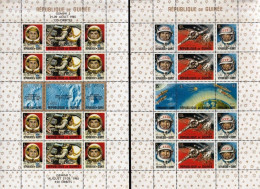 WW14042- REPÚBLICA DA GUINÉ 1965- MNH (ESPAÇO)_ 2 SHEETS - Guinea (1958-...)