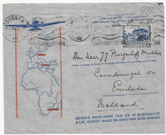 Brief Aus Dourban, Surface Mail Nach Enschede/NL, 1940 - Sonstige & Ohne Zuordnung
