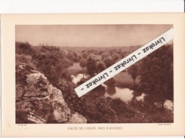 Vallée De L'Helpe, Près D'Avesnes (Nord), Photo Sépia Extraite D'un Livre Paru En 1933 - Non Classés