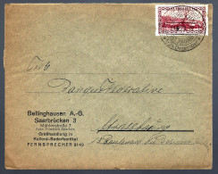 SAARBRÛCKER WEIHNACHSTSSCHAU - 1929 - 1-24 DÉCEMBRE - Lettres & Documents