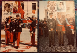 Diez Años De Reinado. 1985. Carlos I. Felipe VI. Spain. - Königshäuser