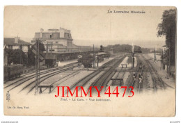 CPA - TOUL - La Gare - Vue Intérieure - Edit. Lib. Ch. Oury - Imp. Royer Nancy - Stazioni Con Treni