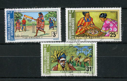 NOUVELLE-CALEDONIE RF - TOURISME - P.A. - N°Yt 162+163+164 Obli. - Gebraucht