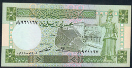 SYRIE SYRIA  P100d   5  POUNDS   1988    UNC. - Syria
