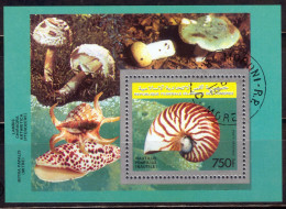Comoros 1992, Mi.Nr.Bl. 361A Block "Nautilus", Gestempelt/CTO - Comores (1975-...)