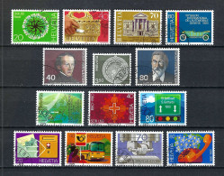 SUISSE 1980: Lot D'oblitérés - Used Stamps