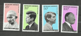 Gabon POSTE AERIENNE N°80 à 83 Neufs** Cote 5€ - Gabón (1960-...)