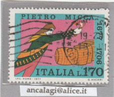 USATI ITALIA 1977 - Ref.0374A "PIETRO MICCA" 1 Val. - - 1971-80: Mint/hinged