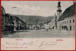 Leoben Hauptplatz. 1901 - Leoben