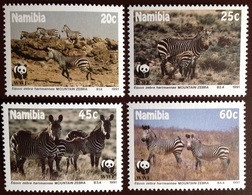 Namibia 1991 WWF Zebra Animals MNH - Altri & Non Classificati