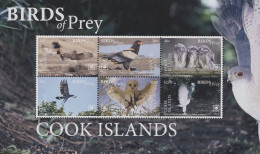 COOK ISLANDS  2018  MNH  "BIRDS OF PREY" - Adler & Greifvögel