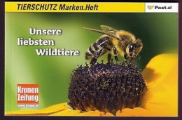 ÖSTERREICH MARKENHEFT UNSERE LIEBSTEN WILDTIERE POSTFRISCH POSTPREIS 4,95 € - Francobolli Personalizzati