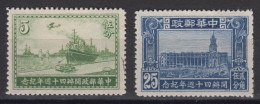 CHINA 1936 - The 40th Anniversary Of The Postal Service MH* - 1912-1949 République