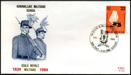 2134 - FDC - Militaire School  #3  P721 - 1981-1990