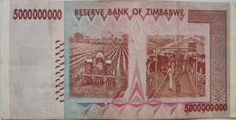 Banconota 5 Miliardi - Zimbabwe
