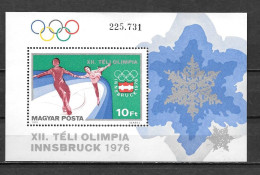 HONGRIE - BF 122 **MNH - Hiver 1976: Innsbruck