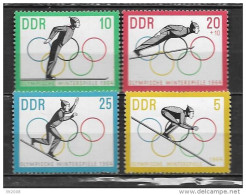 DDR - N°511 à 514**MNH - Hiver 1964: Innsbruck