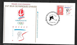FRANCE - FDC - 1a - Hiver 1992: Albertville