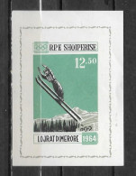 ALBANIE - BF6J **MNH - Winter 1964: Innsbruck