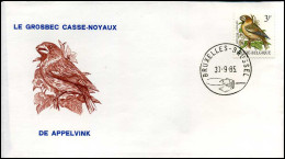 2189 - FDC - Buzin : Appelvink  - 1985-.. Birds (Buzin)