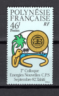 POLYNESIE  N°  185   NEUF SANS CHARNIERE COTE  2.00€     ENERGIES NOUVELLES - Unused Stamps