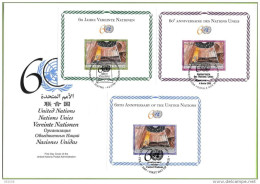 2005 - BF 18 - 60 Ans Des Nations-Unis + New York + Vienne - 17 - FDC