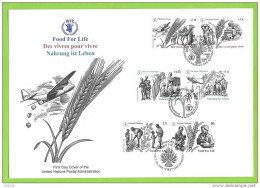 2005 - 539 / 540 - Journée Mondiale De L'alimentation + New York + Vienne - 19 - FDC