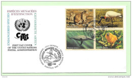 1994 - 265 / 268 - Protection De La Nature - CITES - 16 - FDC