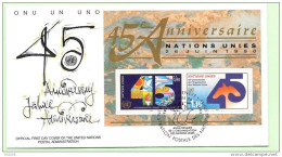 1990 - BF 6 - 45 Ans Nations-Unis - 14 - FDC