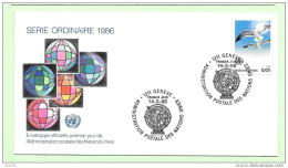 1986 - 138 - Série Courante - 12 - FDC