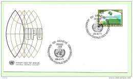 1971 - 18- Nouveau Siège De L'UPU - 1 - FDC