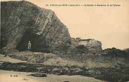 44 - Piriac Sur Mer - La Grotte à Madame Et La Falaise - Animée - CPA - Voir Scans Recto-Verso - Piriac Sur Mer