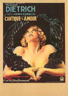 Cinema - Affiche De Film - Cantique D'Amour - Marlène Dietrich - Carte Neuve - CPM - Voir Scans Recto-Verso - Affiches Sur Carte