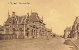 BELGIQUE PERUWELZ PLACE DE LA GARE - Péruwelz