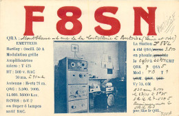 95* PONTOISE  Carte Radio Amateur         RL44,1324 - Radio