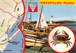 34-MARSEILLAN PLAGE-N°C-3649-A/0051 - Marseillan