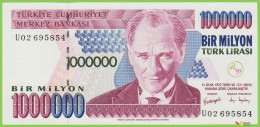 Voyo TURKEY 1000000 Lirasi L1970/2002 P213c B290b U02 UNC - Turkije