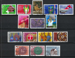 SUISSE 1981: Lot D'oblitérés - Used Stamps