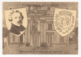 CORMEILLES-EN-PARISIS  95 BI-CENTENAIRE DE LA NAISSANCE DE L.J.M. DAGUERRE 1787 - 1987 - Cormeilles En Parisis