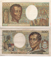 France 200 Francs 1992-1993 P-155 VF - 200 F 1981-1994 ''Montesquieu''