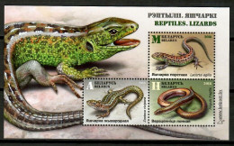 Belarus 2018 Bielorrusia / Reptiles MNH Reptilien / Cu13336  40-26 - Andere & Zonder Classificatie
