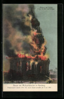 AK Hamburg-Neustadt, Brand Der Michaeliskirche, Einsturz Des Turmes  - Catastrophes