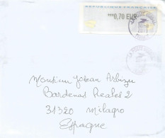 FRANCIA CC CON ATM 2010 - Lettres & Documents