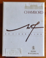 Boîte Carton - Cigarillos CHAMBORD N°7 - Henri WINTERMANS - Autres & Non Classés