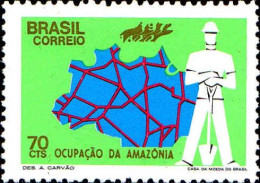 Brésil Poste N** Yv: 992 Mi:1320 Ocupaçao Da Amazonia - Unused Stamps