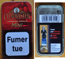 Boîte Métallique - Cigarillos CLUBMASTER - Autres & Non Classés