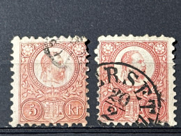 1871  5 Kr.   Used X2 - Otros & Sin Clasificación