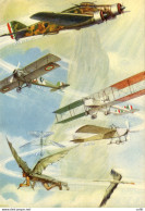 Aviazione - Cartolina Serie Arma Aeronautica "sequenza Storica" - Storia Postale (Posta Aerea)