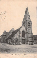 CPA FRANCE 60 OISE LIANCOURT L EGLISE  DOS DIVISE ECRIT - Liancourt